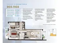 Edif. Miraf Arenal - 1 dormitorio · 46 m² en Cordón, foto 12 de 13