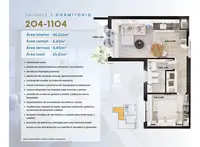 Edif. Miraf Arenal - 1 dormitorio · 46 m² en Cordón, foto 7 de 13