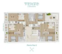 Edifício Vento Cordón - 1 quarto · 40 m², foto 9 de 9