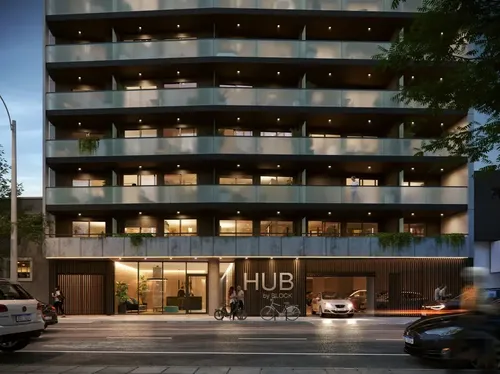 Venta Apartamento 1 Dormitorio Cordón - Edificio Hub By Block