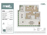 Edif. Met City - 1 dormitorio · 42 m² en Centro, foto 14 de 16
