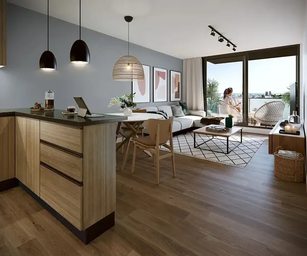 Edif. Met Tech - 2 dormitorios · 56 m²