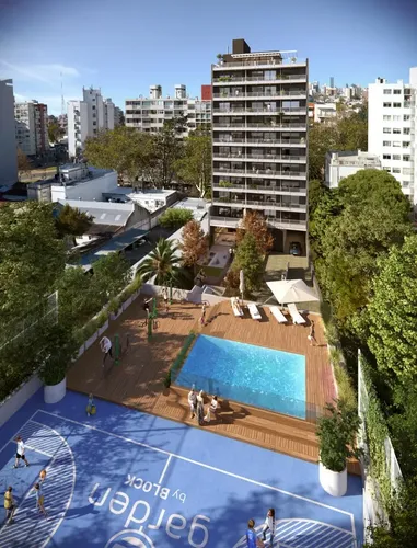 Venta Apartamento 1 Dormitorio La Blanqueada - Edificio Block Garden
