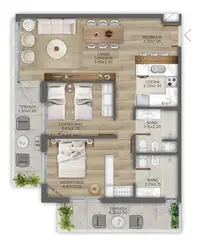 Edif. Icon 26 - 1 dormitorio · 47 m² en Pocitos, foto 14 de 14