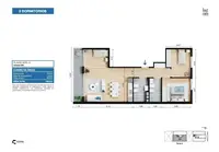 Edif. Lagöm Tres Cruces - 1 dormitorio · 41 m², foto 10 de 14