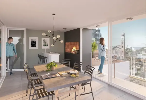 Edif. Ávalon - 1 dormitorio · 34 m²