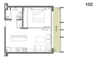 Edif. Live Smart - Monoambiente · 32 m² en Centro, foto 15 de 16