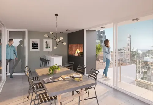 Venta Apartamento 1 Dormitorio Punta Carretas - Edificio Ávalon