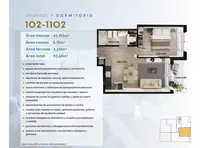 Edif. Miraf Arenal - 1 dormitorio · 46 m² en Cordón, foto 11 de 13