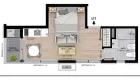 Edif. Flow By Nostrum - 2 dormitorios · 58 m² en Tres Cruces, foto 11 de 13