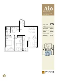 Edif. Aló Biarritz - 1 dormitorio · 37 m² en Villa Biarritz, foto 8 de 13