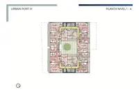 Edif. Urban Port Ill - 1 dormitorio · 41 m² en Buceo, foto 4 de 7
