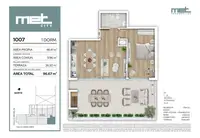 Edif. Met City - Monoambiente · 33 m² en Centro, foto 10 de 16