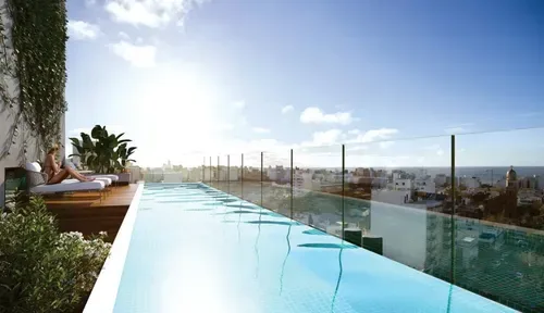 Edif. Sky Punta Carretas - 2 dormitorios · 72 m²
