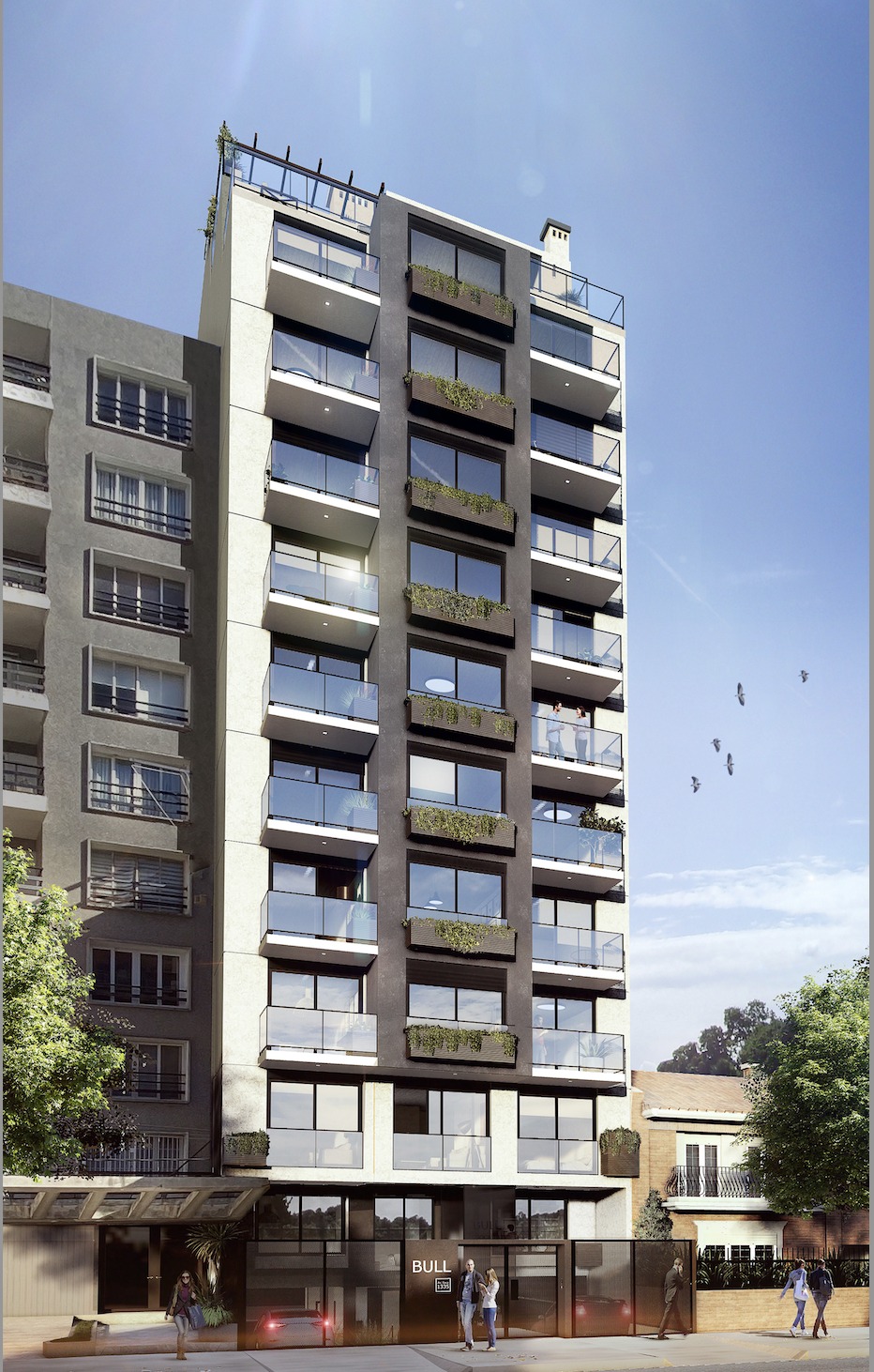 Edificio Bull — 2 dormitorios