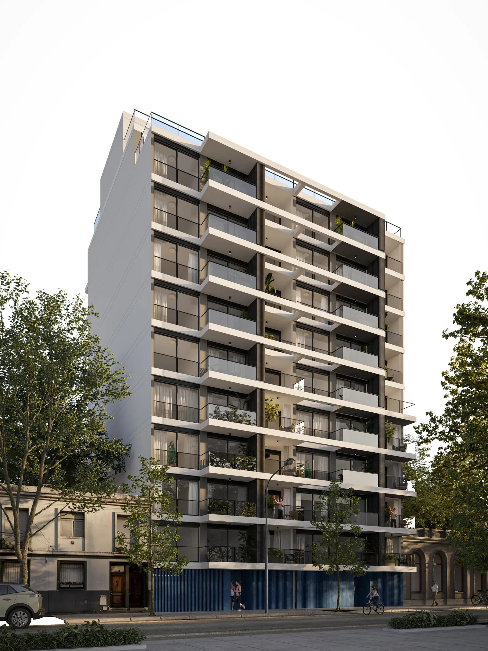 Edif. Arcadia II - Monoambiente en Cordón