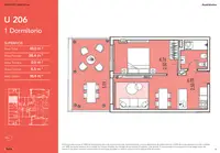 Edifício Ventura Soho - 1 quarto · Unidade 206 em Palermo, foto 10 de 10